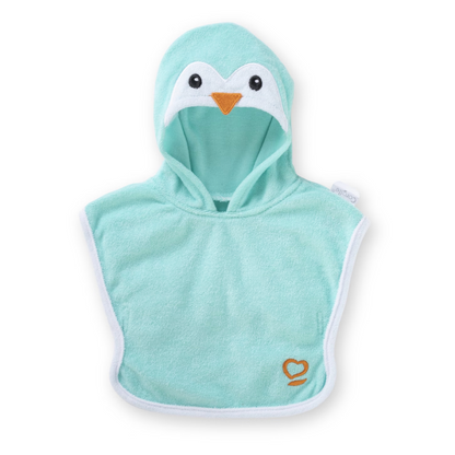 Corolle dukkeklær, badeponcho med pingvin - 36 cm