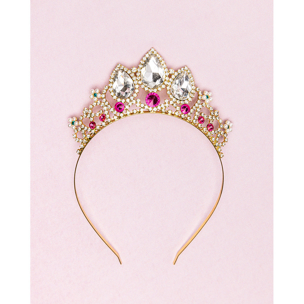 Great Pretenders hårbøyle med diadem, Prinsesse
