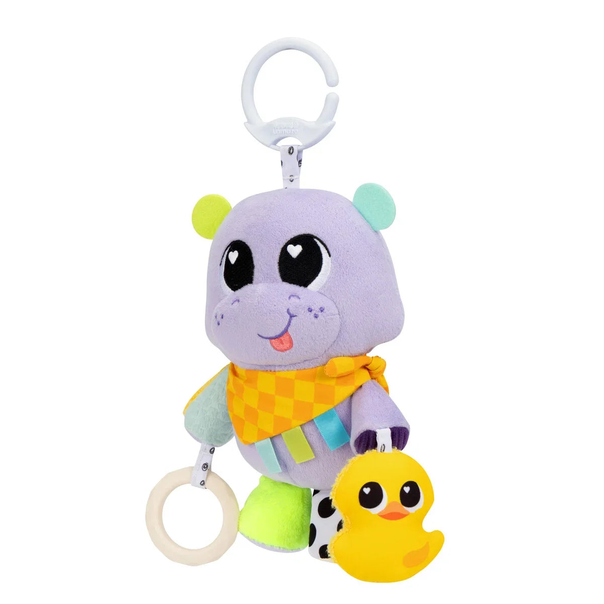 Lamaze aktivitetslegetøj, Hayley the Hippo Clip &amp; Go