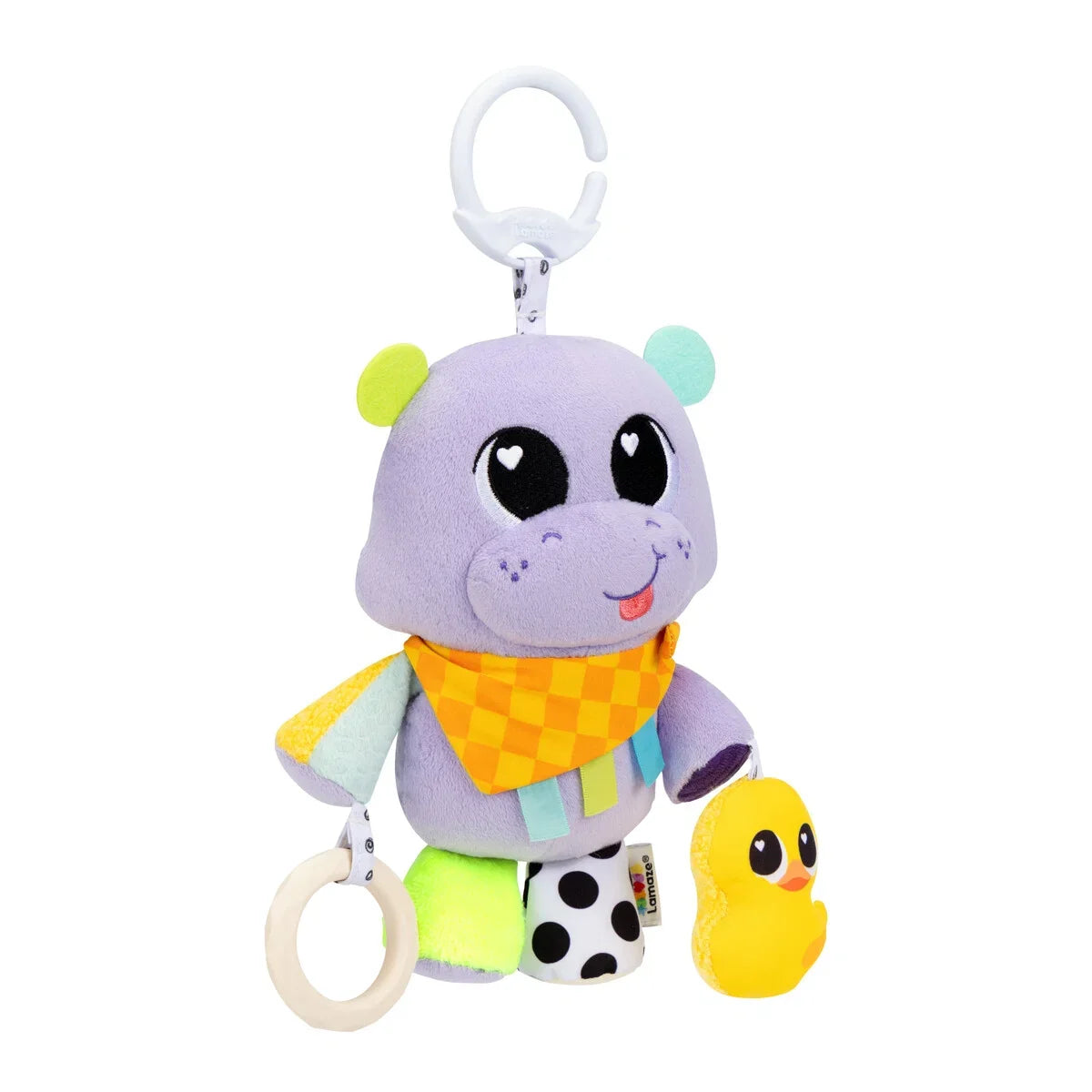 Lamaze aktivitetslegetøj, Hayley the Hippo Clip &amp; Go