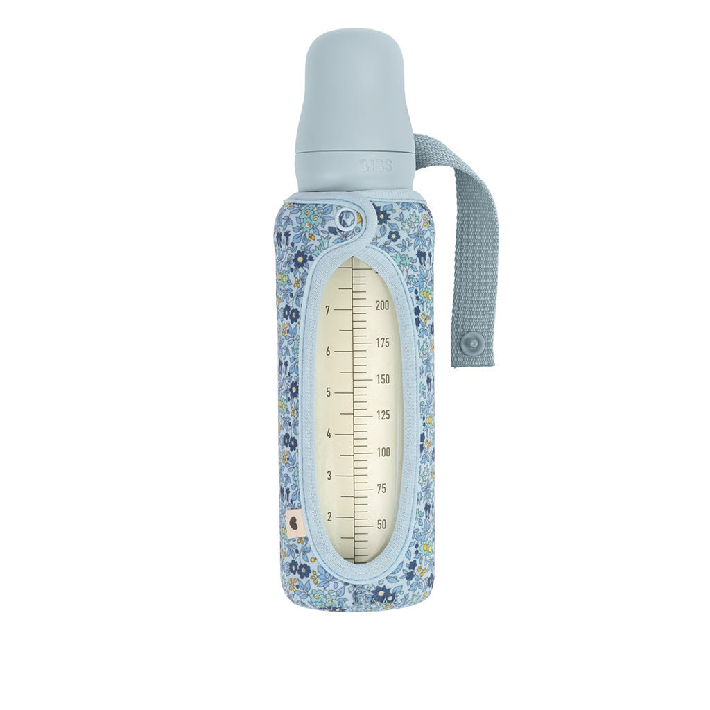 Bibs x Liberty Baby Flaskebeskytter Large - Chamomile Lawn Baby Blue