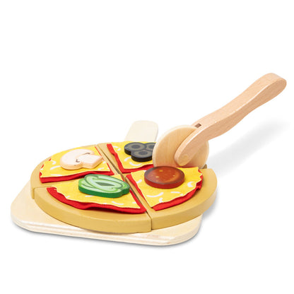 Melissa &amp; Doug lekemat, Bag-selv pizza - 41 deler