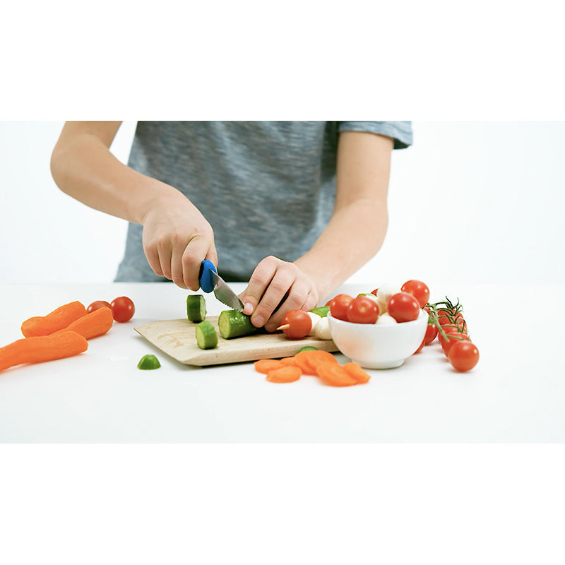 Kinderkitchen Kokkeknivsett for Barn, 2 deler - Grønn/blå