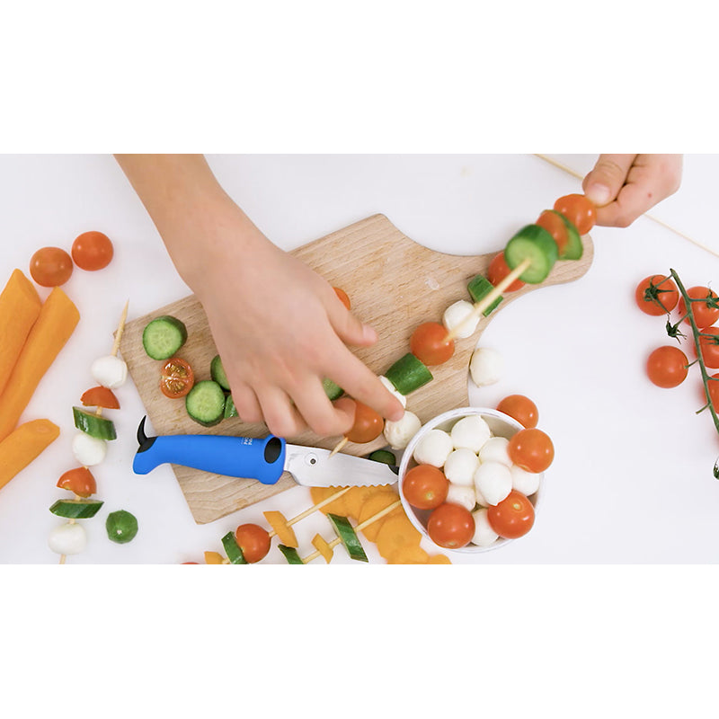 Kinderkitchen Kokkeknivsett for Barn, 2 deler - Grønn/blå