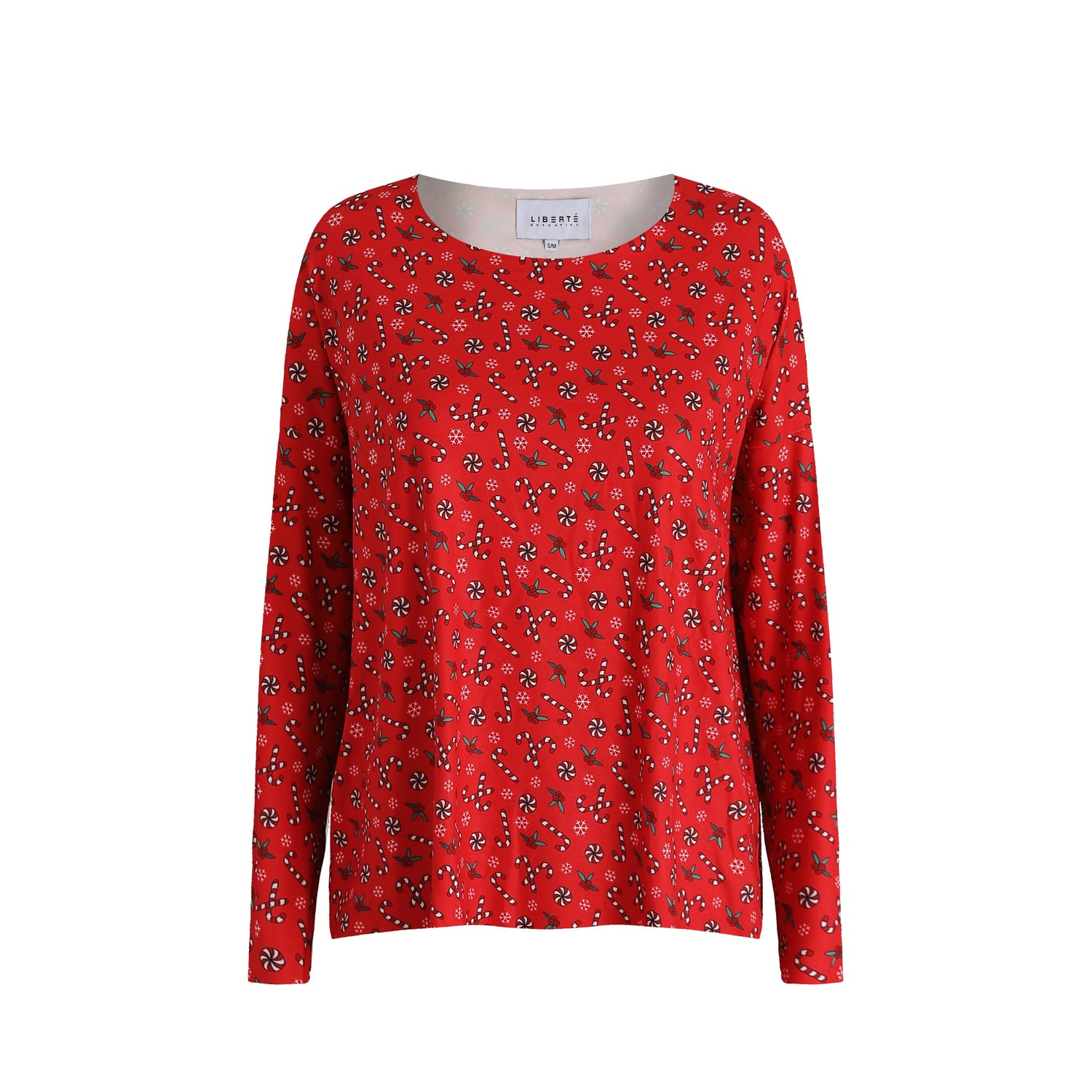 Liberté, Alma Ls Top - Candycane Red
