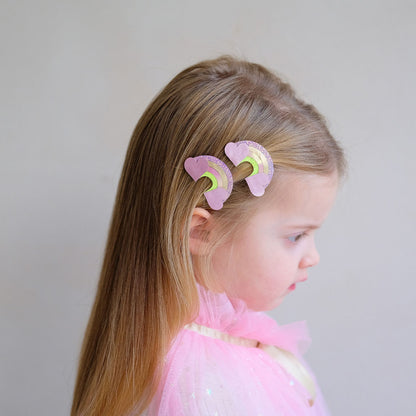 Mimi &amp; Lula 2 hårspenner, Rainbow My Little Unicorn