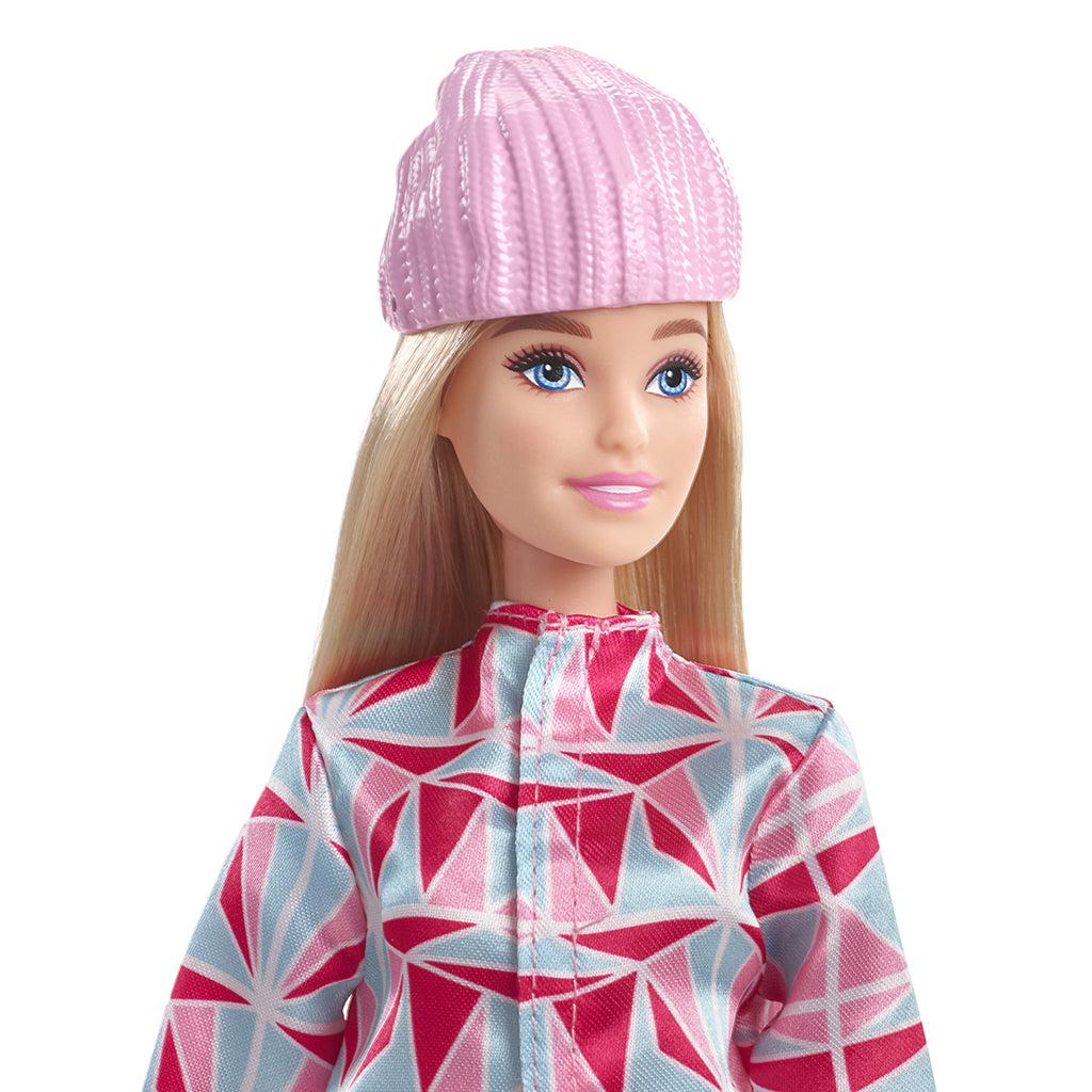 Barbie dukke som snowboarder
