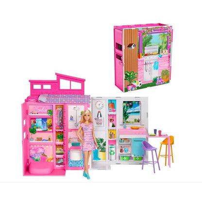 Barbie Getaway House, praktisk sammenleggbart Barbie-hus