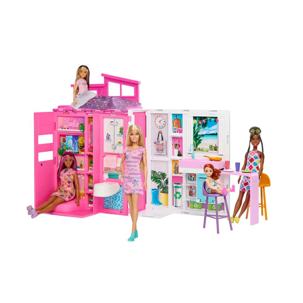 Barbie Getaway House, praktisk sammenleggbart Barbie-hus