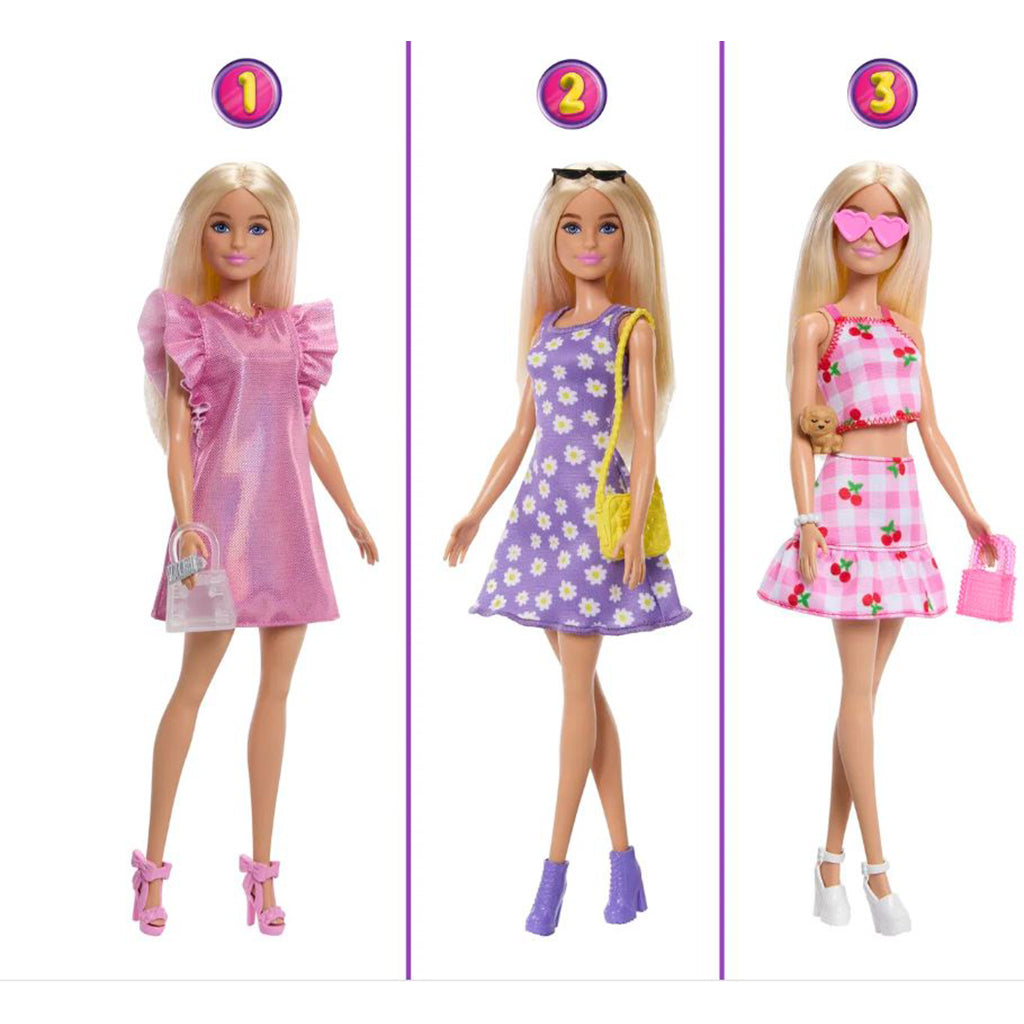 Barbie Fashion klesskap og én dukke