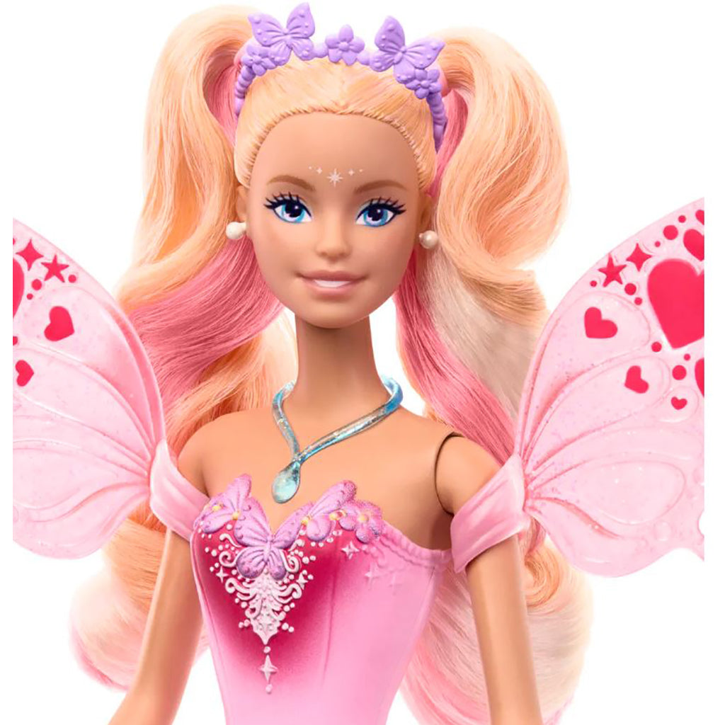 Barbie Color Change Fairy, inkl. svamp og tryllestav.