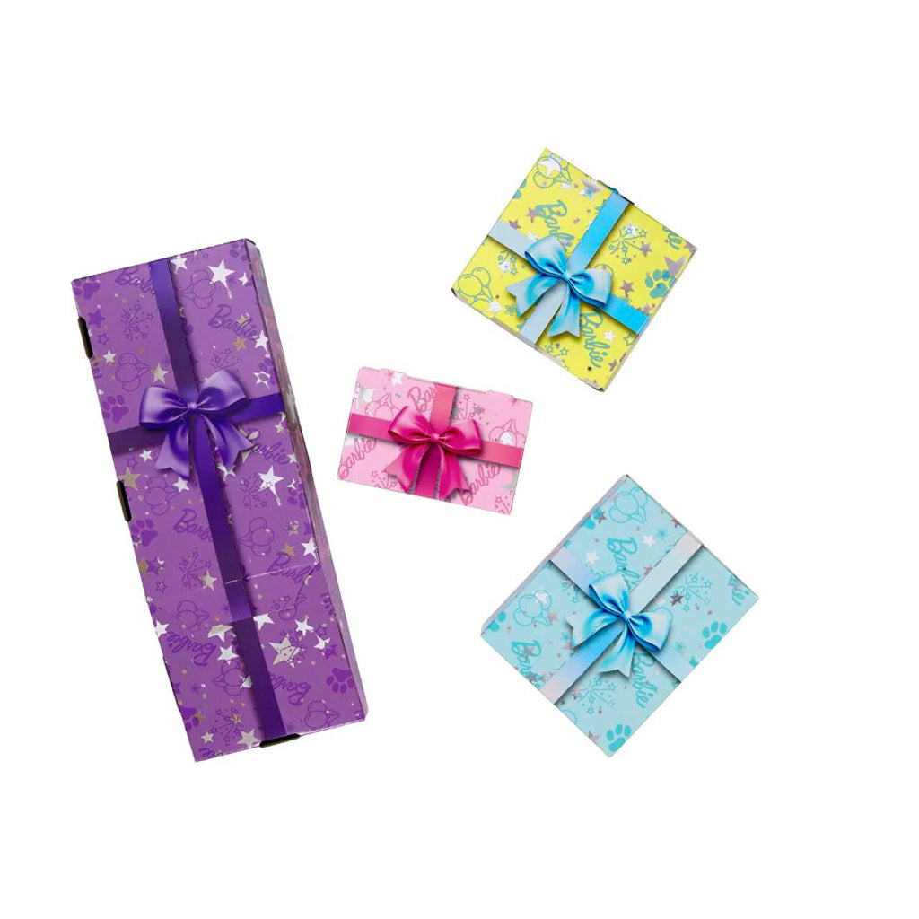 Barbie Party Unboxed-dukke med sort hår og 10 overraskelser