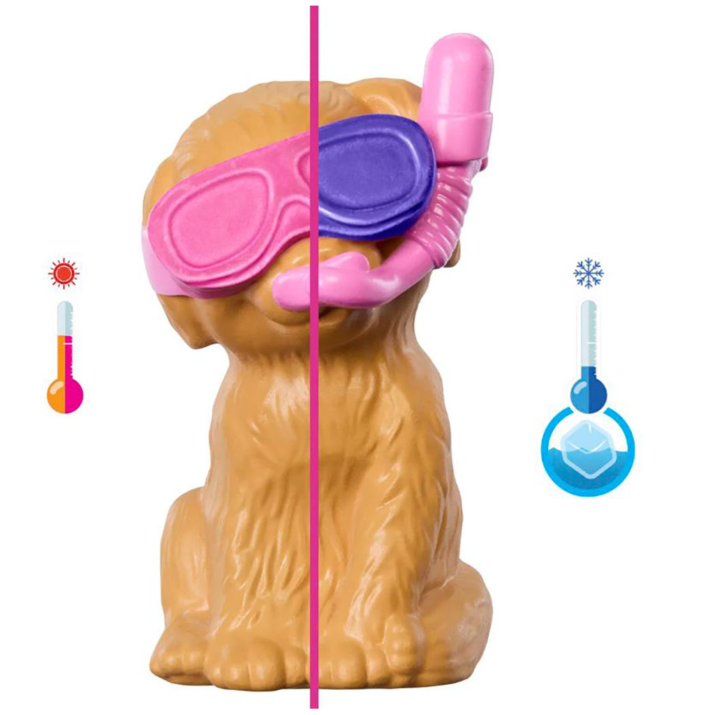 Barbie Puppy Pool Party Aloha Blonde lekesett