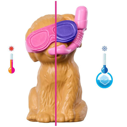 Barbie Puppy Pool Party Aloha Blonde lekesett