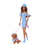Barbie Twinning Looks Brunette Polka Dots dukke med hund