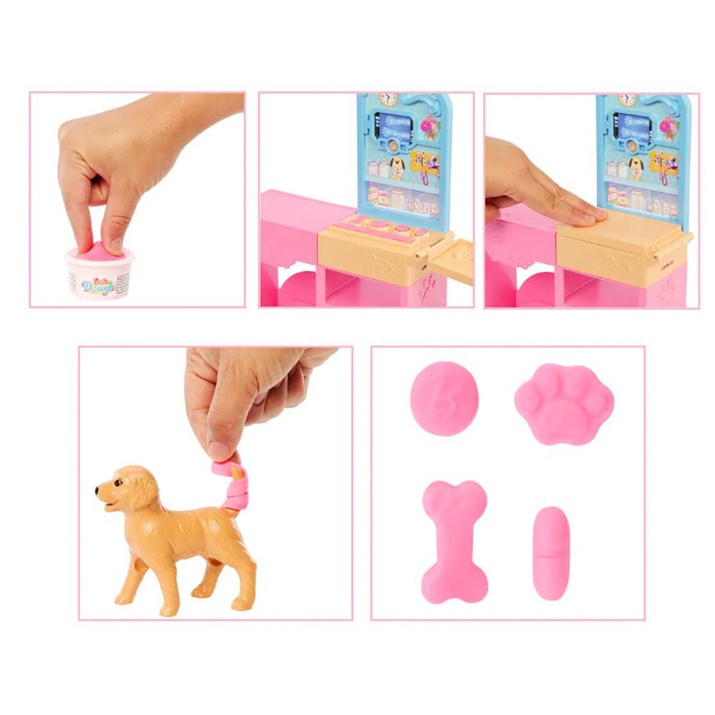 Barbie Veterinær i klinikk med dyr inkludert