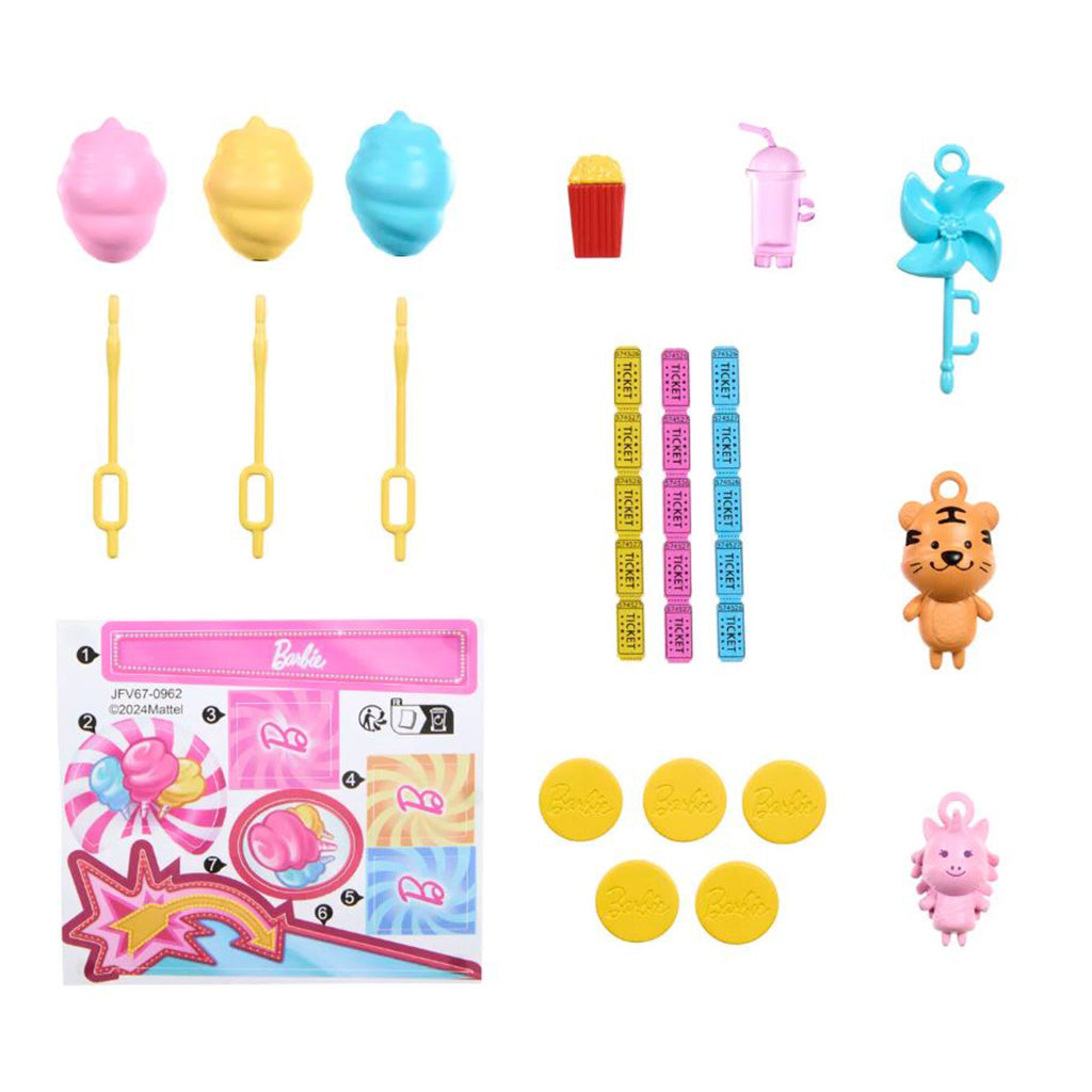 Barbie Mysteries, Candyfloss &amp; Lekesett med 10 deler