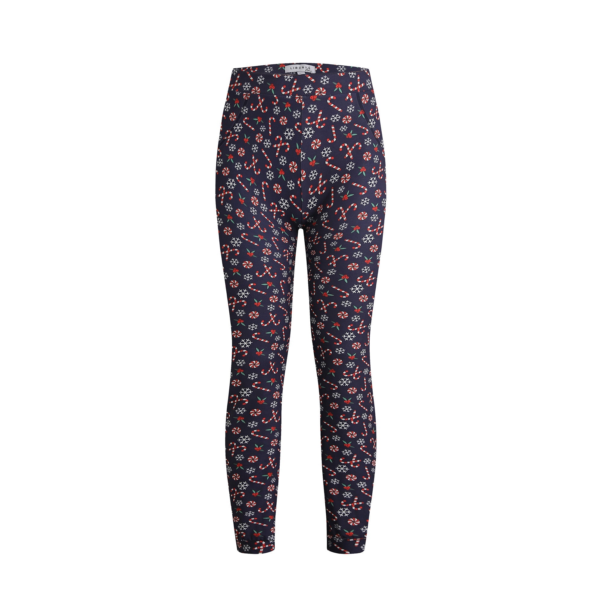 Liberté, Alma Pants - Candycane Navy
