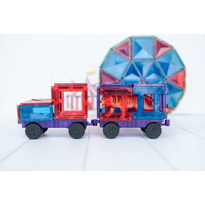 Connetix Mega Pack, Magnetisk byggesett med 212 deler - Rainbow