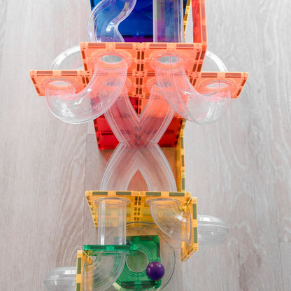 CONNETIX Connetix Ball Run Expansion Pack - utvidelsessett 66 deler - rainbow