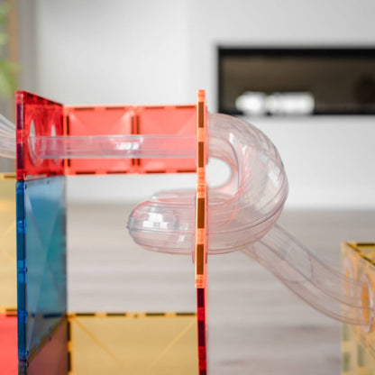 CONNETIX Connetix Ball Run Expansion Pack - utvidelsessett 66 deler - rainbow