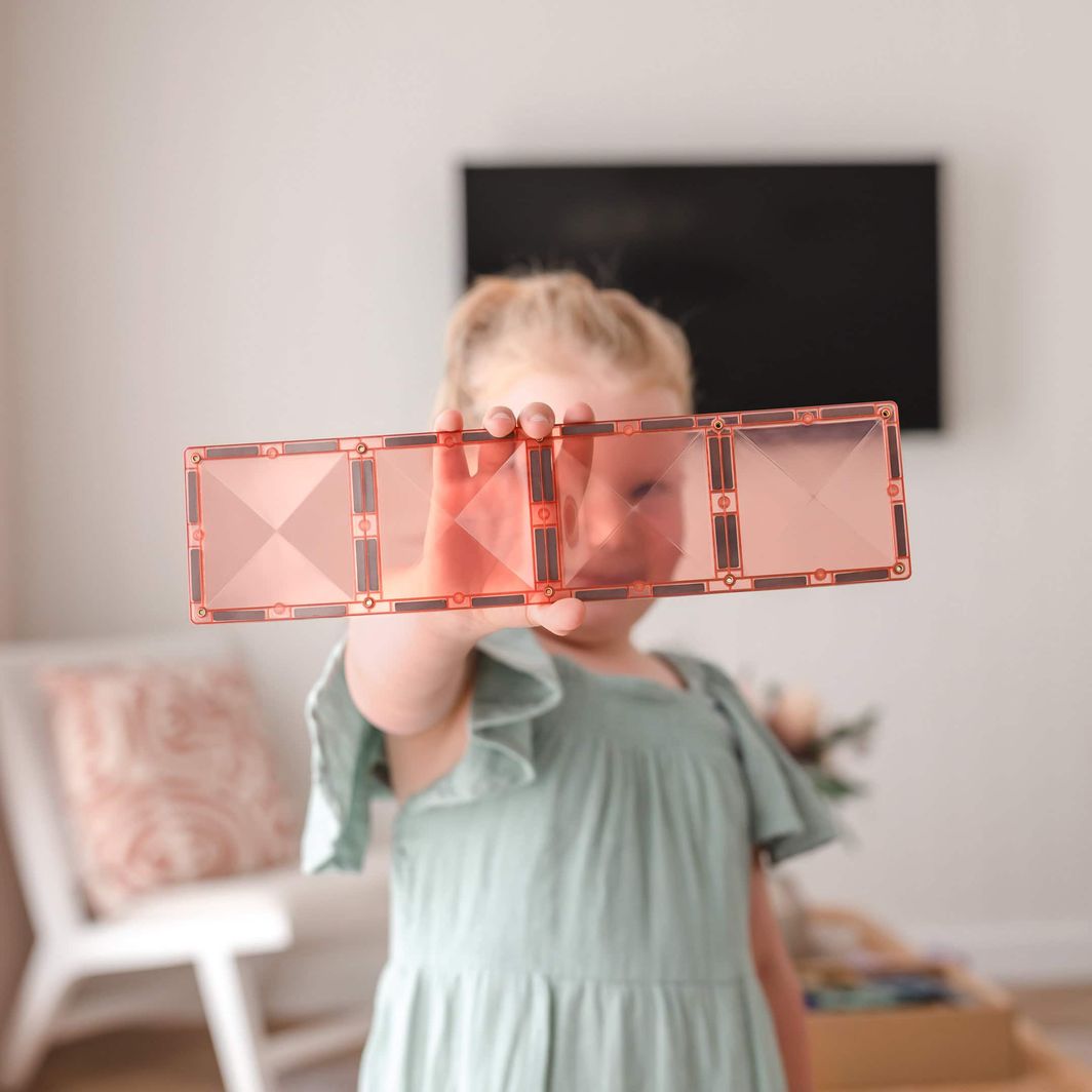 Connetix Ractangle Pack - magnetsett 24 deler - pastell