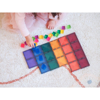 CONNETIX Connetix Rectangle Pack - magnetsett 24 deler - pastell