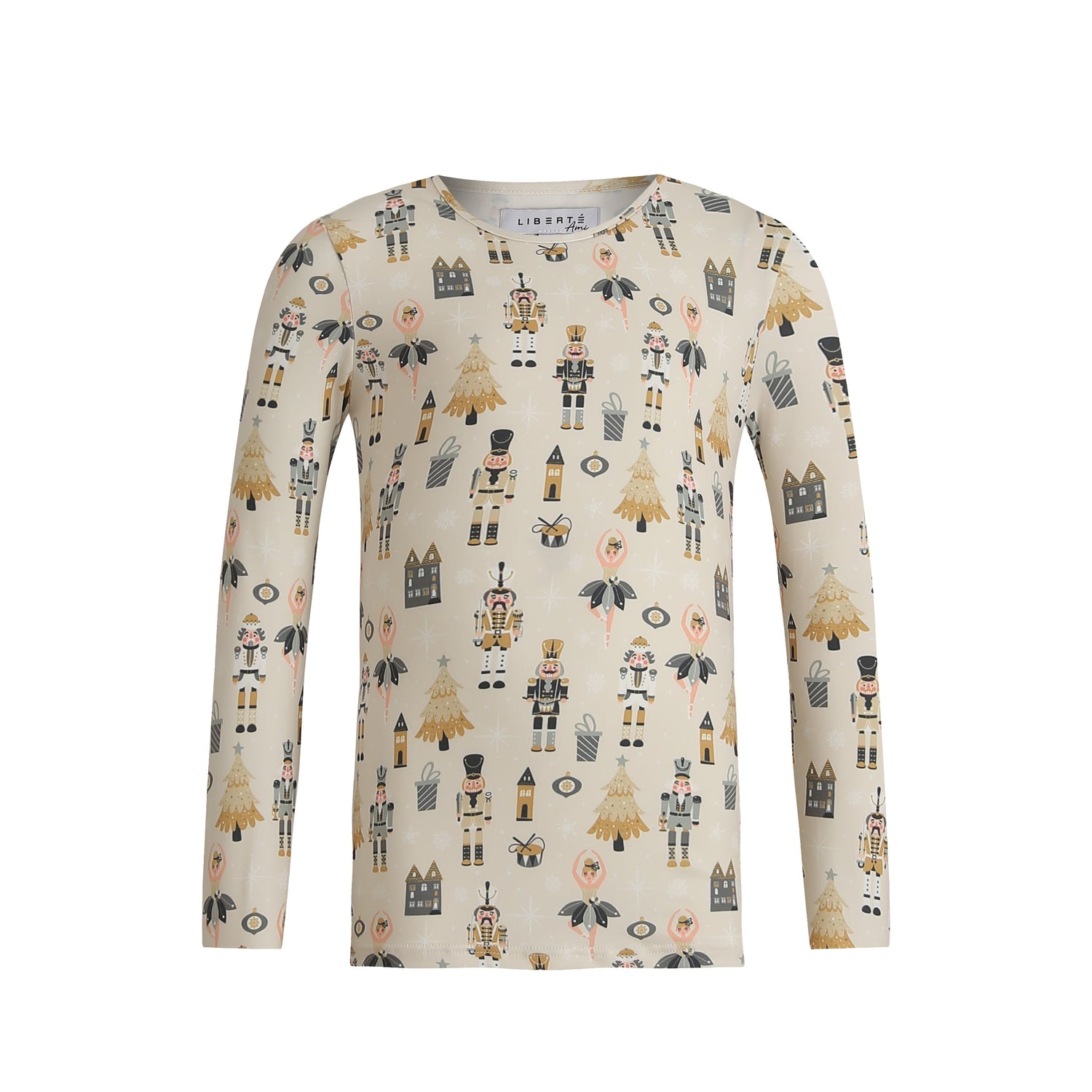 Liberté, Alma Ls Tshirt Kids - Nutcracker Creme