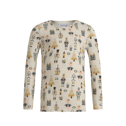 Liberté, Alma Ls Tshirt Kids - Nutcracker Creme