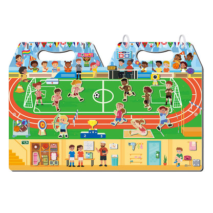 mierEdu Magnetisk lekesett, Min stadion