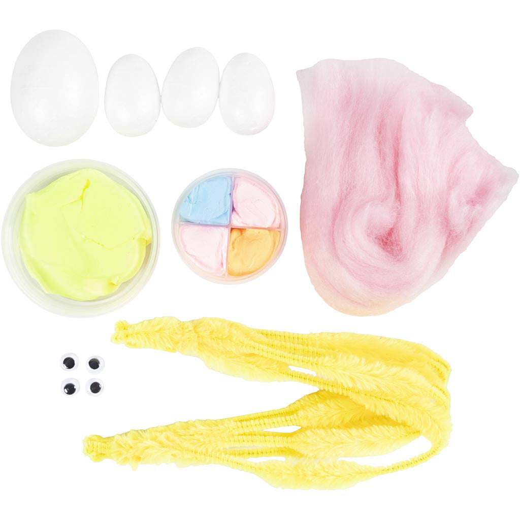 Mini DIY-sett Modellering, Påsketema