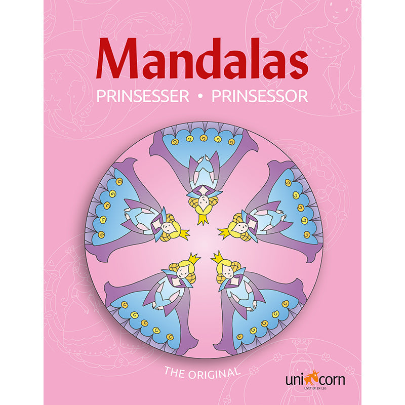 Mandalas malebog, prinsesser - fra 4 år
