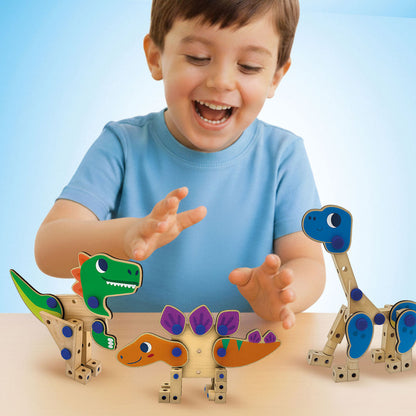 SES Creative Brix Junior, byggeleker - Dinosaurer