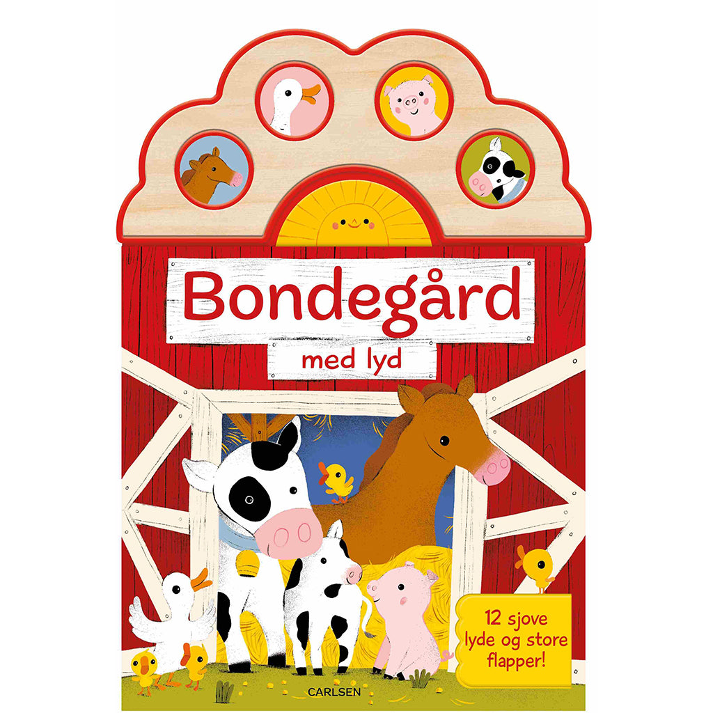 Gårdsbruk med lyd, klaffebok