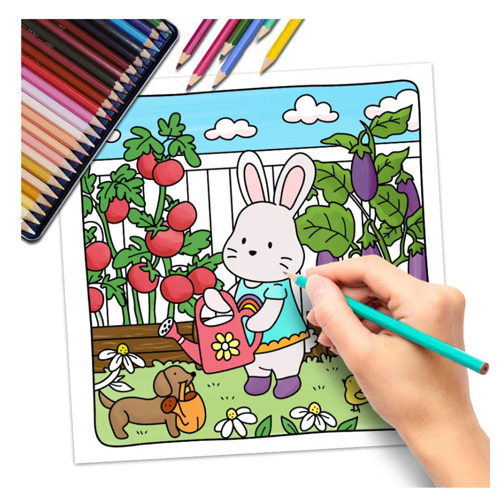 Cottage Friends malebok