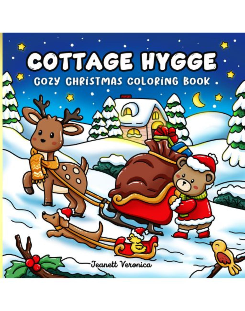 Cottage Hygge - Koselig jul - fargebok