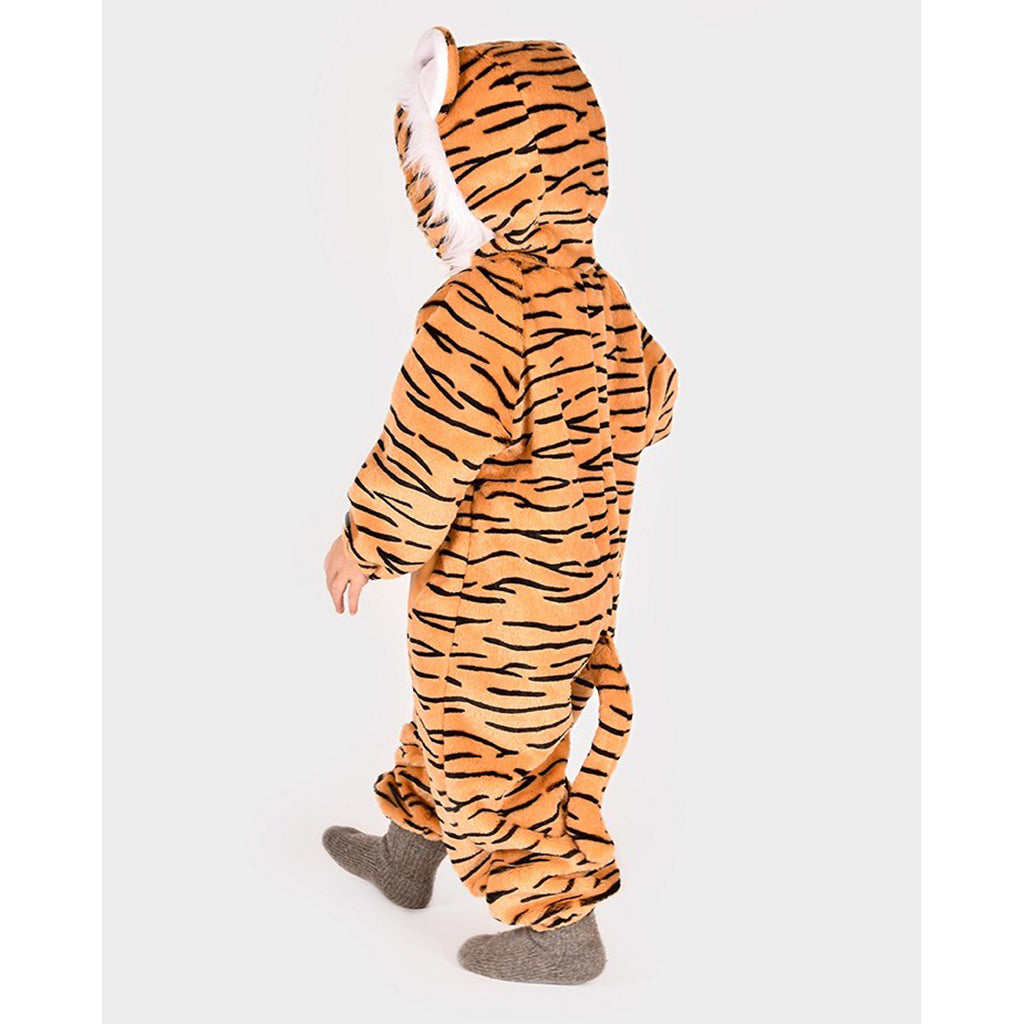 Den gode Fe dyrekostyme, Tiger jumpsuit - 12-18 mnd. og 18 mnd.-2 år