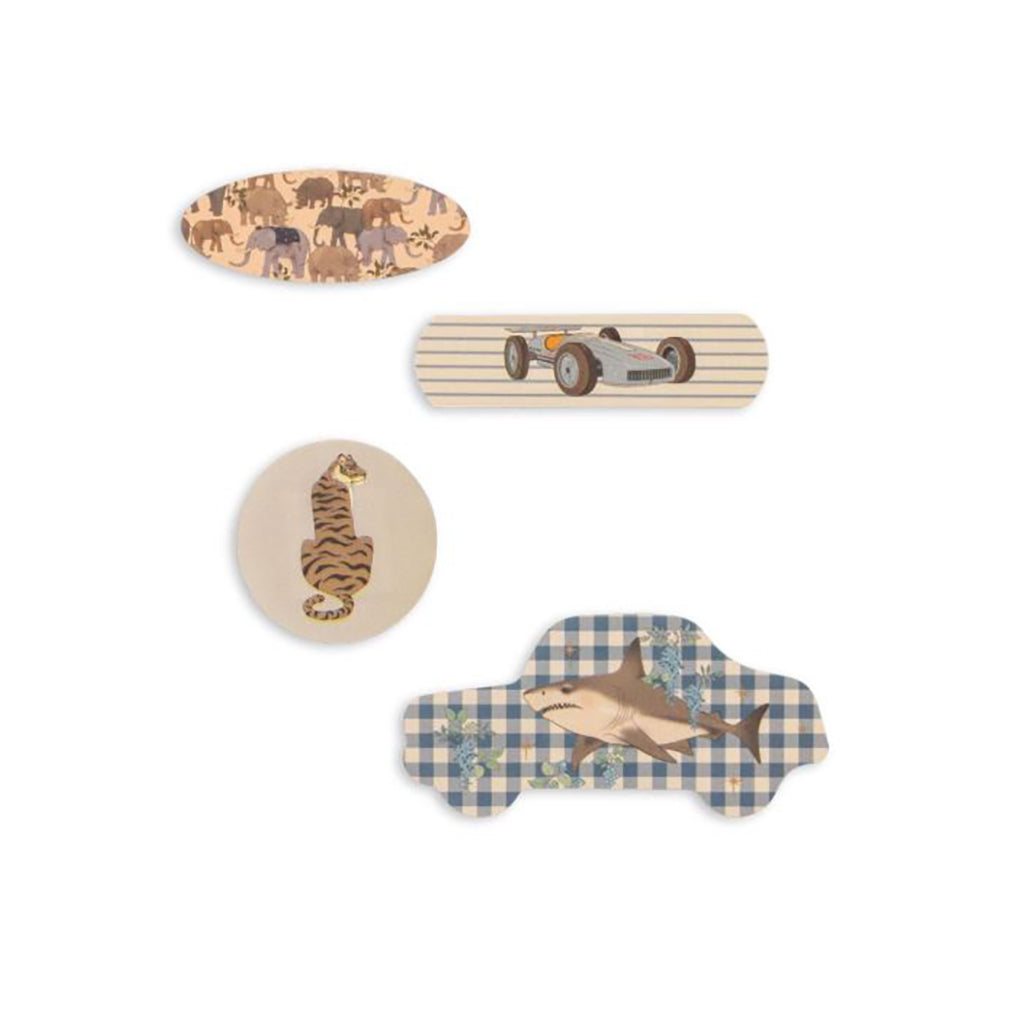 Konges Sløjd plaster, Kiss and comfort - Blue mix