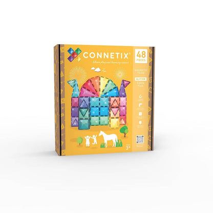 CONNETIX Connetix Glitter Castle Pack - magnetsett