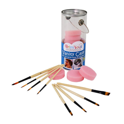 Grim Tout Barne-makeup tilbehør, Børster og svamper