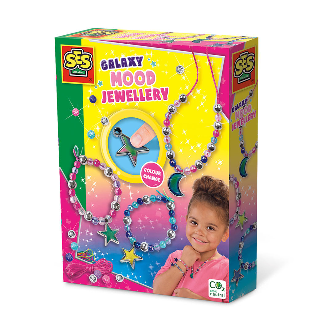 SES Creative Smykkesæt Galaxy vedhæng produktbilledet.