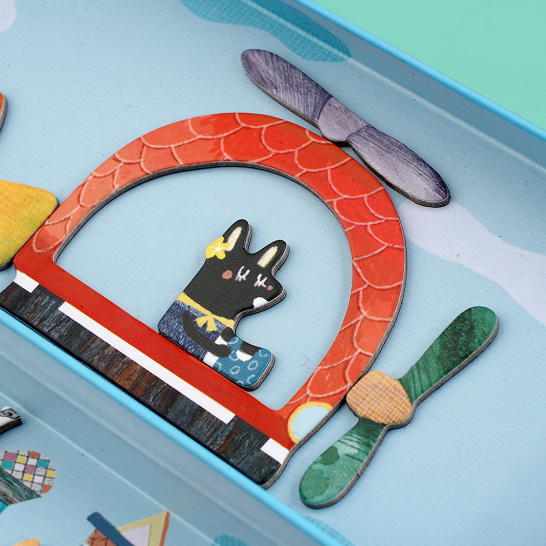 mierEdu Magnetisk reisepakke, Flyvemaskiner