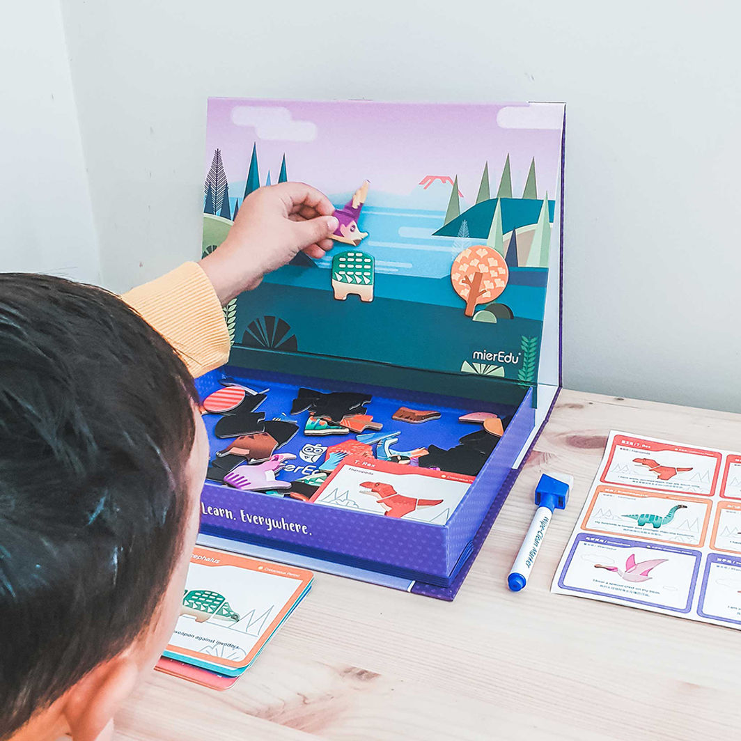 mierEdu, Magnetisk lekesett - Dinosaurer