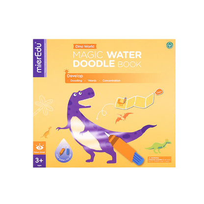 mierEdu, Mal med vann malebok - Dinosaurer
