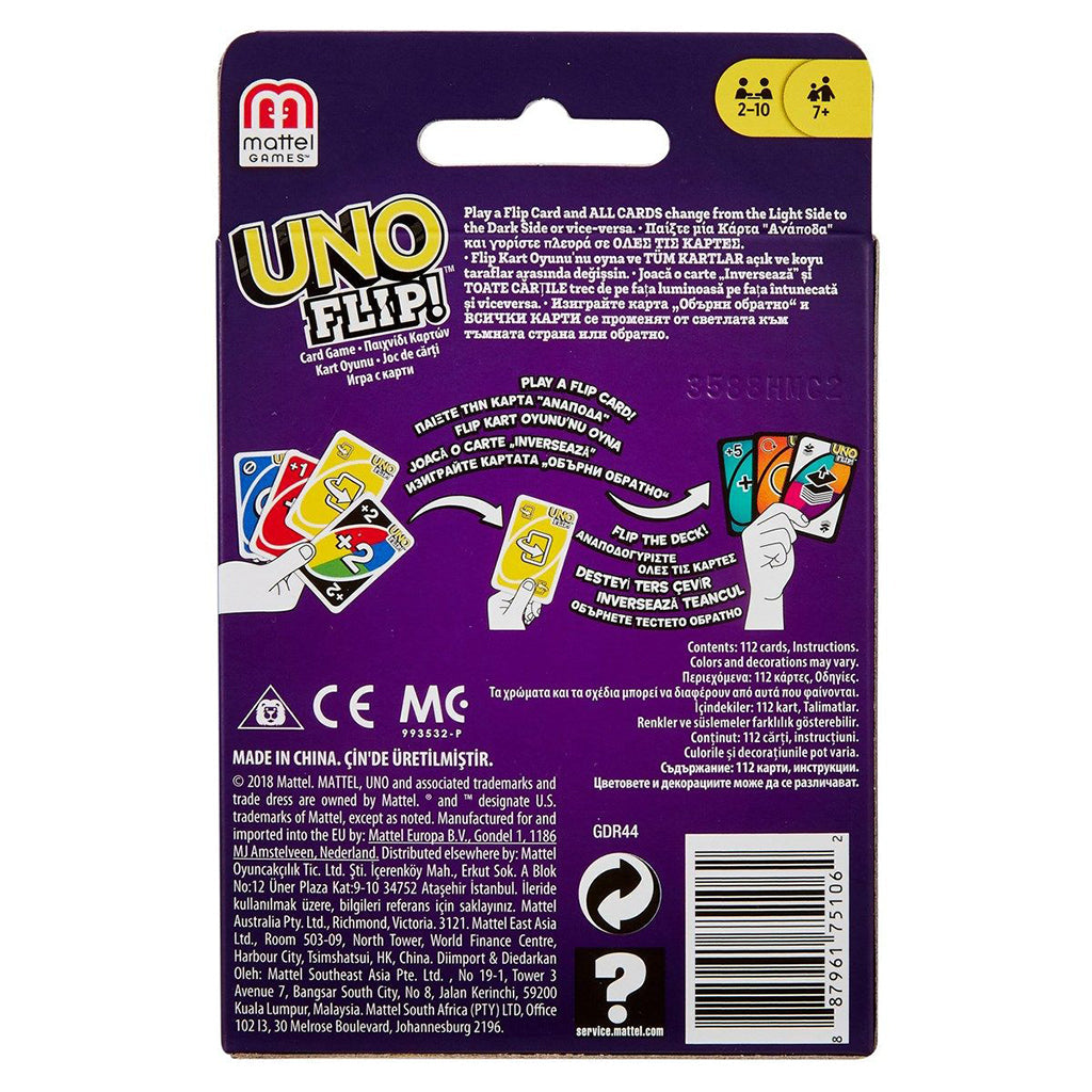 Uno kortspill, Flip