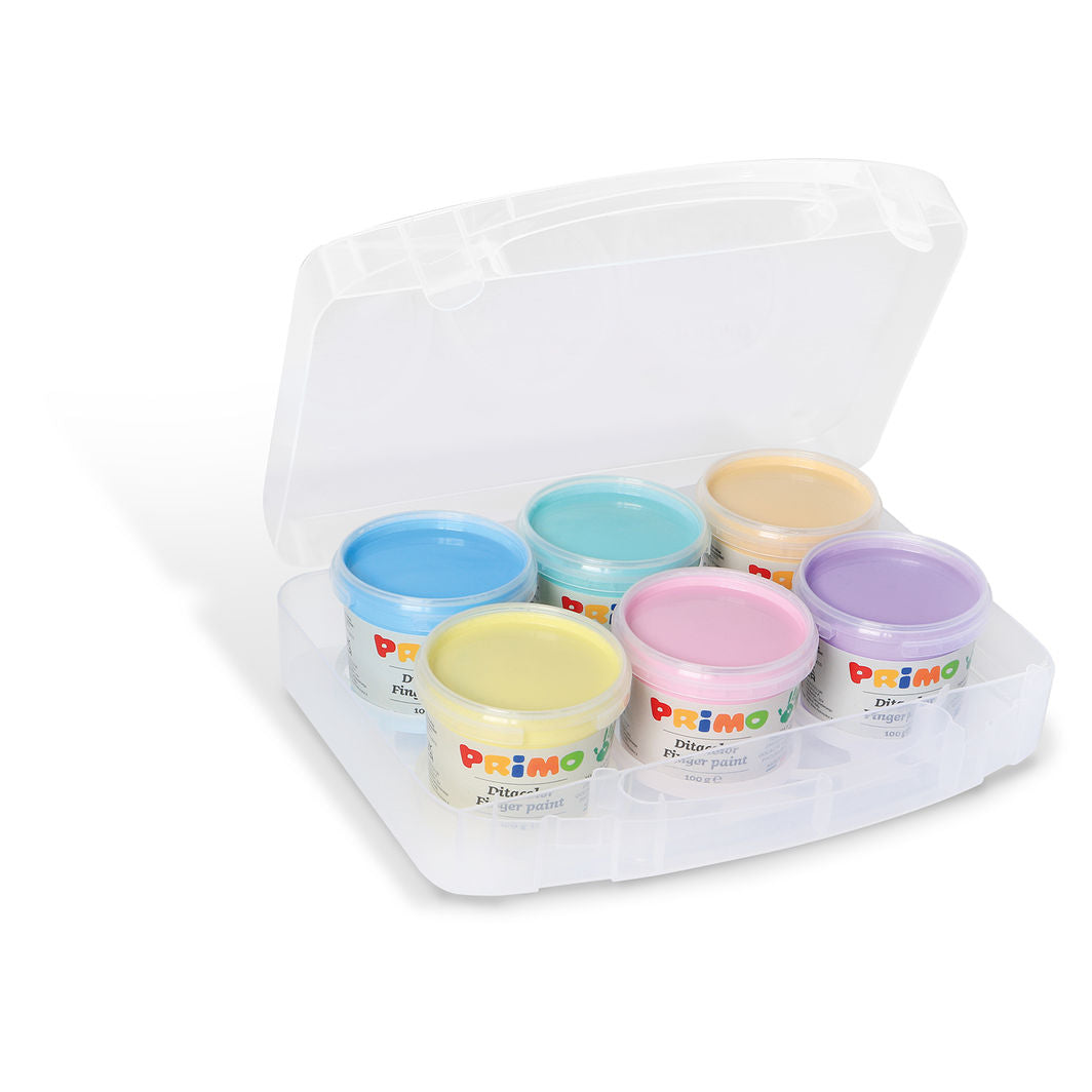 PRIMO - Fingermaling 6 bokser - Pastell