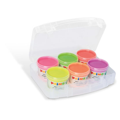 PRIMO - Fingermaling 6 bokser - Neon