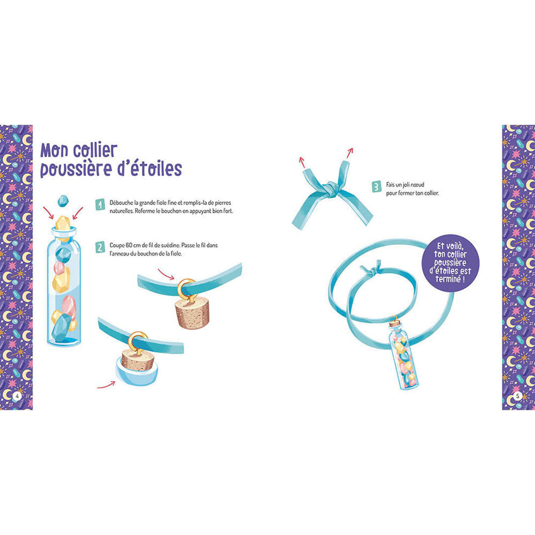 Auzou DIY smykkesett, Jewellery Factory - Magic Crystal smykkesett