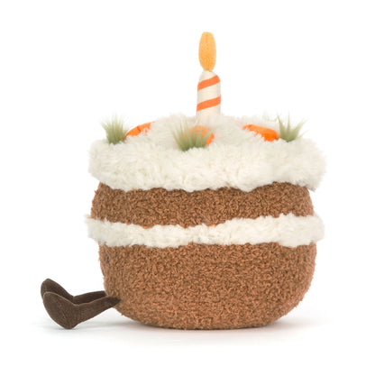 Jellycat bamse, Amuseables Carrot Cake – 15 cm