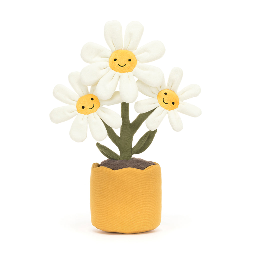 Jellycat bamse, Fun Plant, Amuseables Marguerit – 34 cm